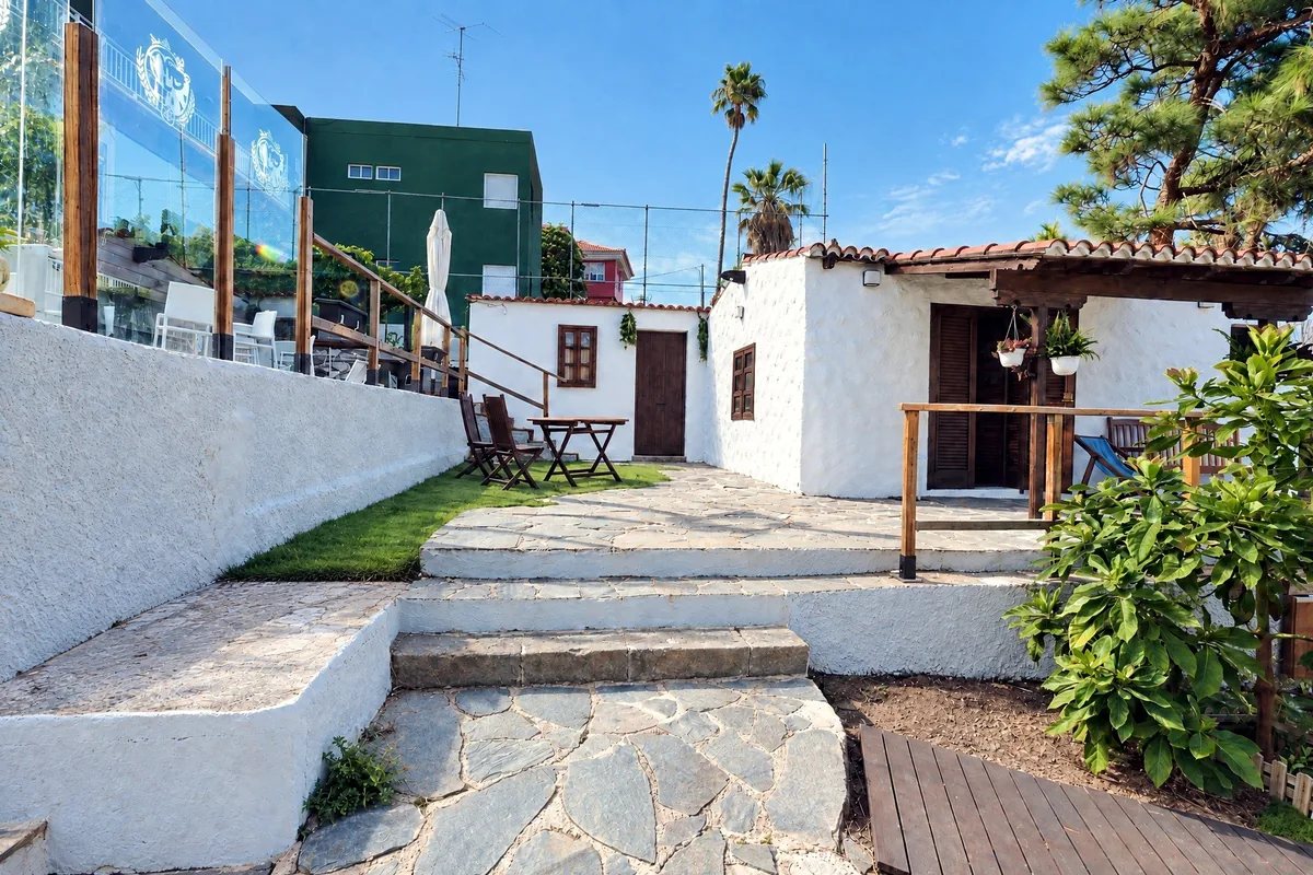Film set at Casa Amada